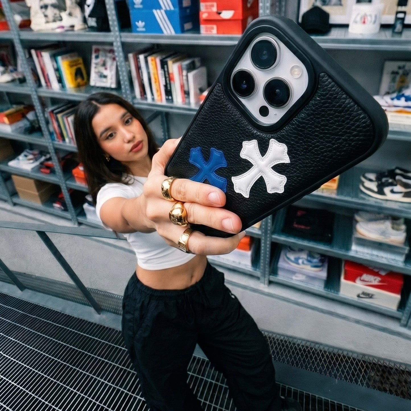 Double Cross (Blue)