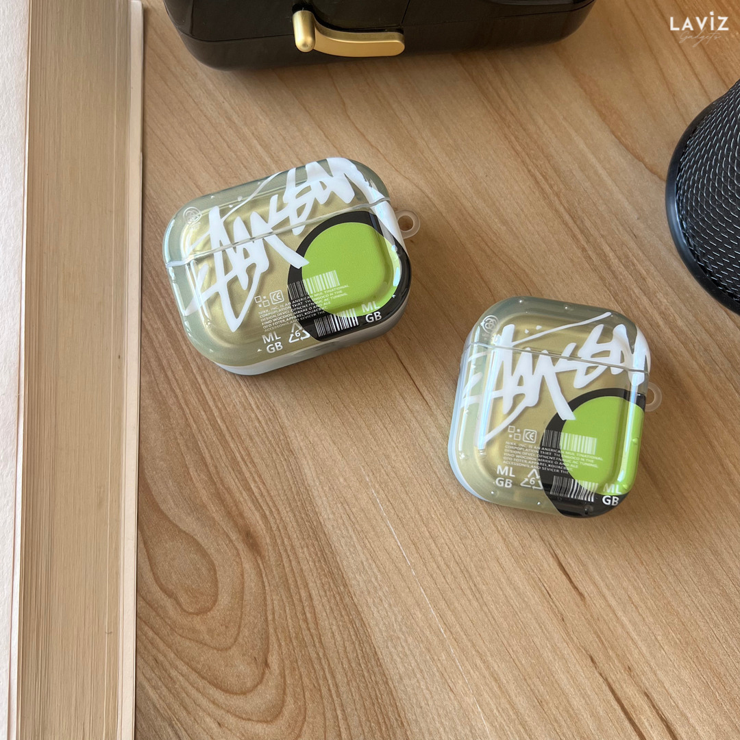 Stussy [Green] AirPods Case