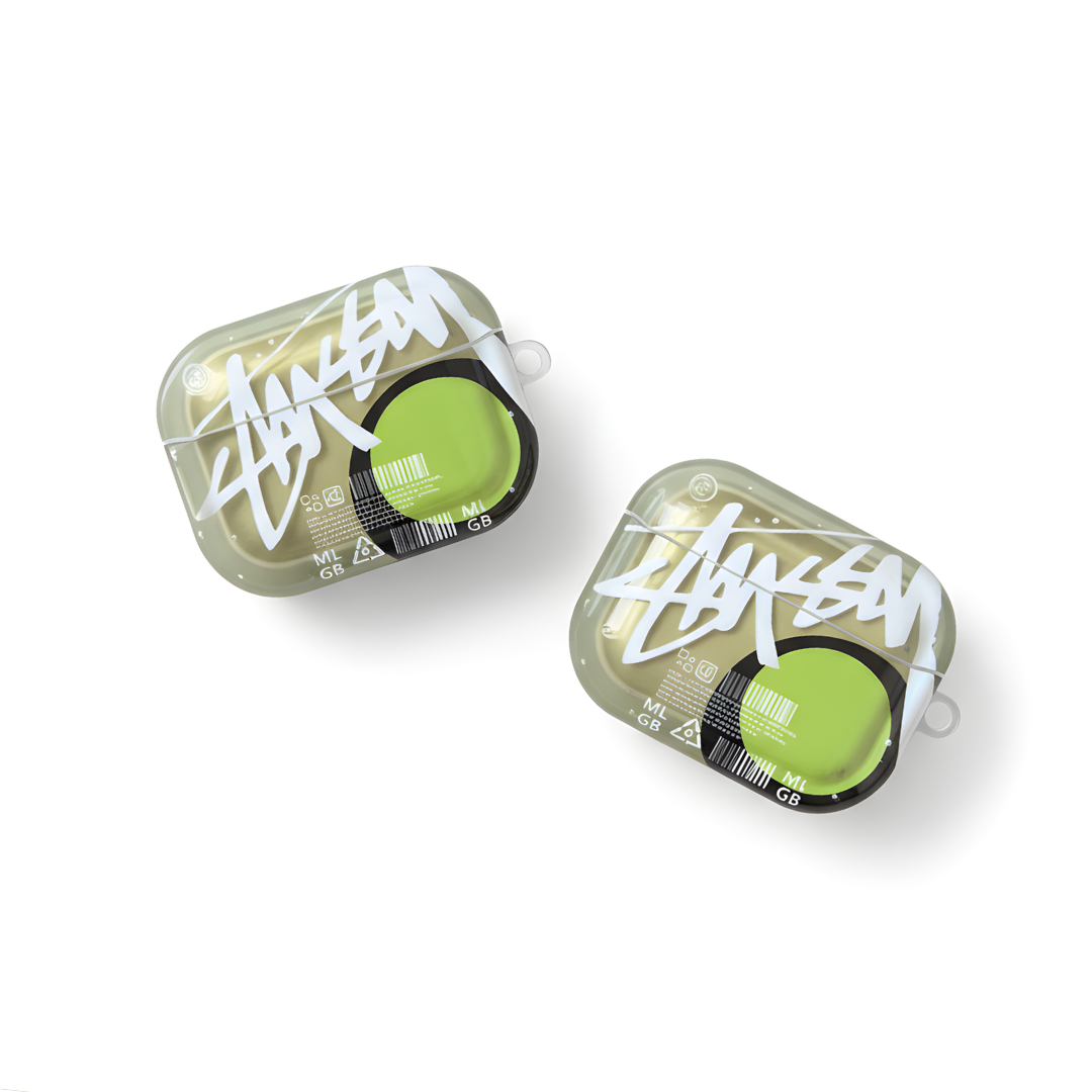 Stussy [Green] AirPods Case